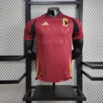 Camisa Seleção Bélgica Home Versão Jogador EuroCopa 2024/25 Adidas Vermelha - Imagem 16