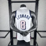 Camiseta Regata Basquete USA EUA Seleção Estados Unidos Jogos Olimpícos Paris 2024 Branca Nike - Imagem 8