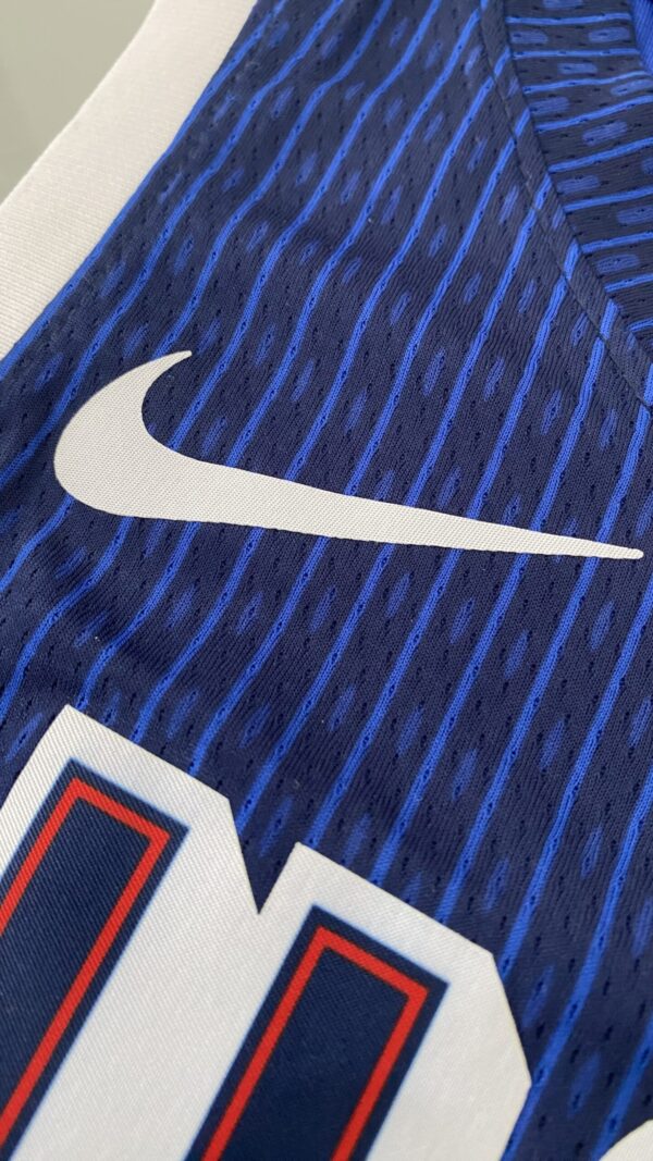 Camiseta Regata Basquete USA EUA Seleção Estados Unidos Olimpíadas Paris 2024 LeBron James 6 Azul Nike - Imagem 27