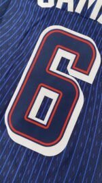 Camiseta Regata Basquete USA EUA Seleção Estados Unidos Olimpíadas Paris 2024 LeBron James 6 Azul Nike - Imagem 31