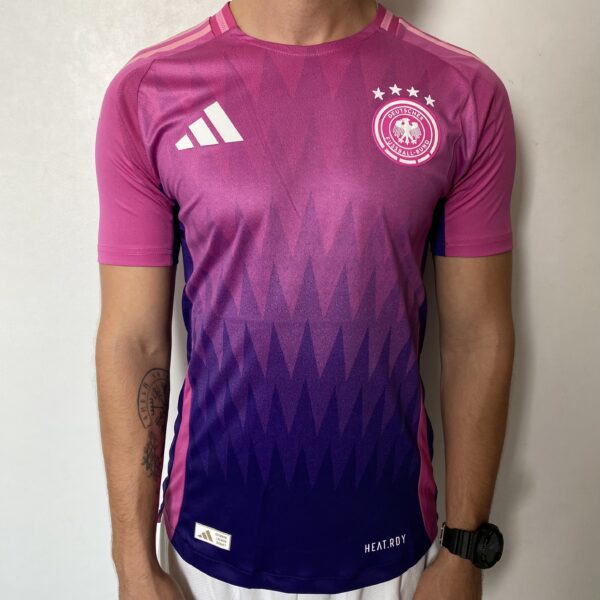 Camisa Seleção Alemanha Away Versão Jogador EuroCopa 2024/25 Adidas Roxa - Imagem 2