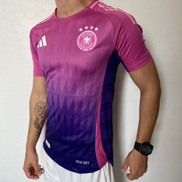 Camisa Seleção Alemanha Away Versão Jogador EuroCopa 2024/25 Adidas Roxa - Imagem 7