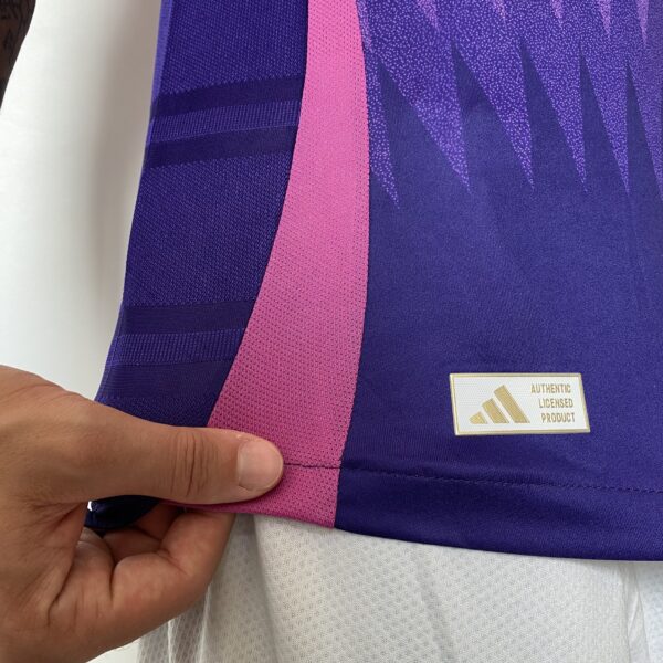 Camisa Seleção Alemanha Away Versão Jogador EuroCopa 2024/25 Adidas Roxa - Imagem 12
