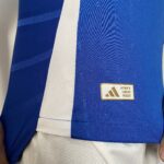 Camisa Seleção Itália Home Versão Jogador EuroCopa 2024 Azul Adidas - Imagem 11