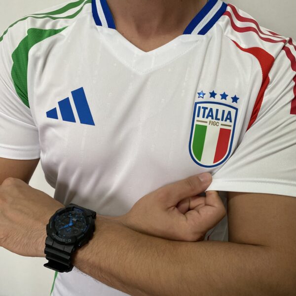 Camisa Seleção Itália Away Versão Jogador EuroCopa 2024 Branca Adidas - Imagem 9