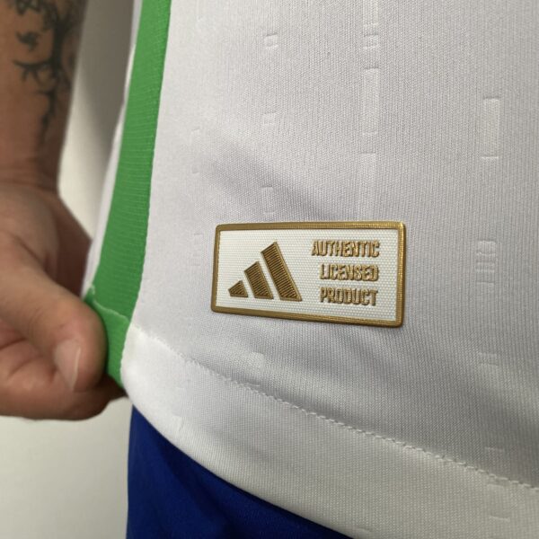 Camisa Seleção Itália Away Versão Jogador EuroCopa 2024 Branca Adidas - Imagem 13