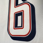 Camiseta Regata Basquete USA EUA Seleção Estados Unidos Olimpíadas Paris 2024 LeBron James 6 Branca Nike - Imagem 16