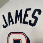 Camiseta Regata Basquete USA EUA Seleção Estados Unidos Olimpíadas Paris 2024 LeBron James 6 Branca Nike - Imagem 17