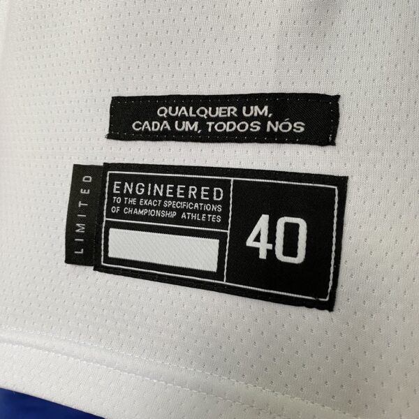 Camiseta Regata Basquete Brasil Olimpíadas 2024 Paris Branca 2024-2025 Nike - Imagem 11