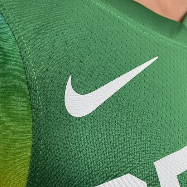 Camiseta Regata Basquete Brasil Olimpíadas 2024 Paris Verde 2024-2025 Nike - Imagem 5