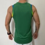 Camiseta Regata Basquete Brasil Olimpíadas 2024 Paris Verde 2024-2025 Nike - Imagem 14