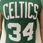 Camiseta Regata Basquete NBA Boston Celtics 34 Paul Pierce Mitchell & Ness Verde 2007/08 - Imagem 4