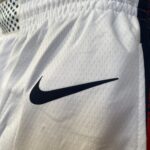 Short Bermuda NBA Basquete USA EUA Seleção Estados Unidos Olimpíadas Paris 2024 Branco Nike - Imagem 6