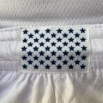 Short Bermuda NBA Basquete USA EUA Seleção Estados Unidos Olimpíadas Paris 2024 Branco Nike - Imagem 9