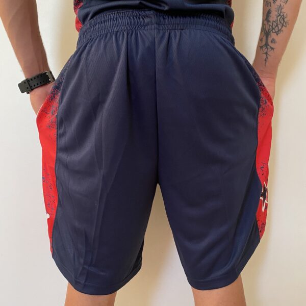 Short Bermuda NBA Basquete USA EUA Seleção Estados Unidos Olimpíadas Paris 2024 Azul Nike - Imagem 13