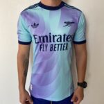 Camisa Arsenal Third Versão Jogador 24/2025 Azul Piscina Adidas