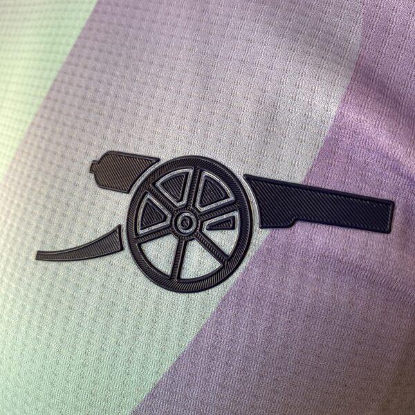Camisa Arsenal Third Versão Jogador 24/2025 Azul Piscina Adidas - Imagem 4