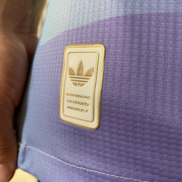 Camisa Arsenal Third Versão Jogador 24/2025 Azul Piscina Adidas - Imagem 13