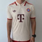 Camisa Bayern Munique Third Versão Jogador 24/2025 Off-White Adidas