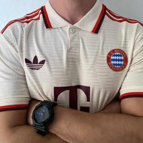 Camisa Bayern Munique Third Versão Jogador 24/2025 Off-White Adidas - Imagem 8