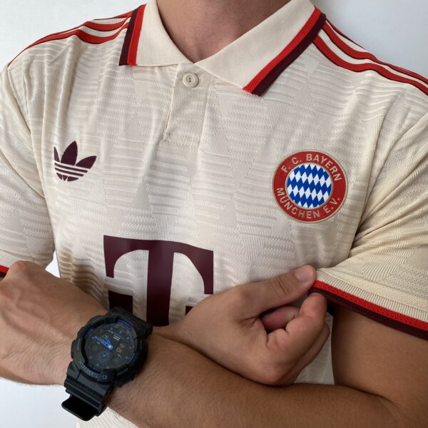 Camisa Bayern Munique Third Versão Jogador 24/2025 Off-White Adidas - Imagem 11
