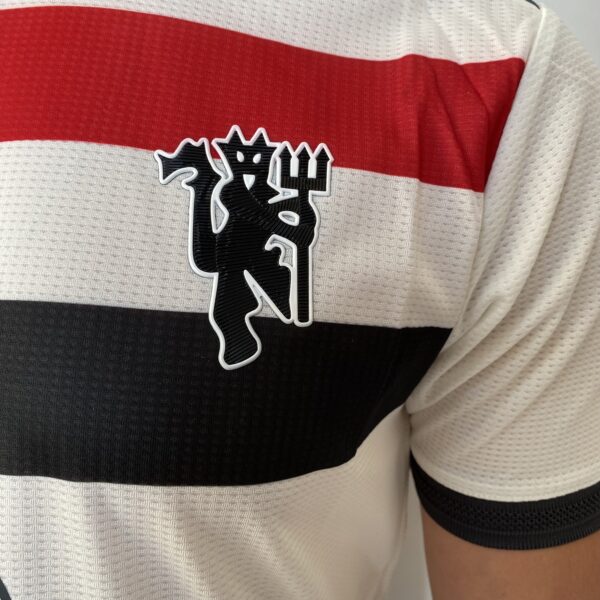 Camisa Manchester United Third Versão Jogador 24/2025 Off-White Adidas - Imagem 5