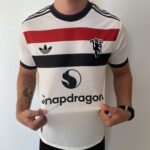 Camisa Manchester United Third Versão Jogador 24/2025 Off-White Adidas - Imagem 8