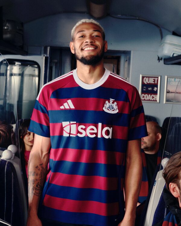 Camisa Newcastle United Away Versão Jogador 24/2025 Adidas - Imagem 3