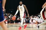 Camiseta Regata Basquete USA EUA Seleção Estados Unidos Olimpíadas Paris 2024 LeBron James 6 Branca Nike - Imagem 28