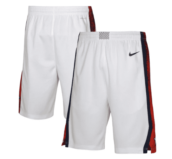 Short Bermuda NBA Basquete USA EUA Seleção Estados Unidos Olimpíadas Paris 2024 Branco Nike - Imagem 14