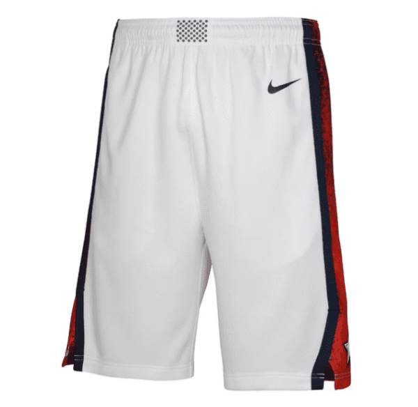 Short Bermuda NBA Basquete USA EUA Seleção Estados Unidos Olimpíadas Paris 2024 Branco Nike - Imagem 12