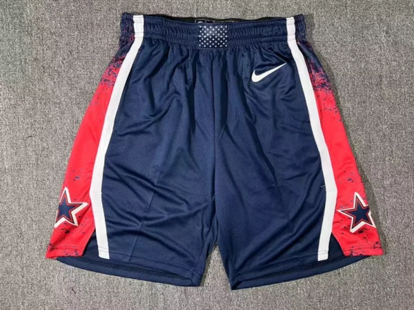 Short Bermuda NBA Basquete USA EUA Seleção Estados Unidos Olimpíadas Paris 2024 Branco Nike - Imagem 17