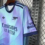Camisa Arsenal Third Versão Torcedor 24/2025 Azul Piscina Adidas - Imagem 5