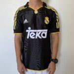 Camisa Retrô Real Madrid Away 1998/2000 Adidas