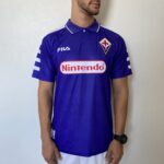 Camisa Retrô Fiorentina Home 9 Gabriel Batistuta 1998/99 Roxa Fila - Imagem 2