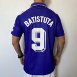 Camisa Retrô Fiorentina Home 9 Gabriel Batistuta 1998/99 Roxa Fila - Imagem 14