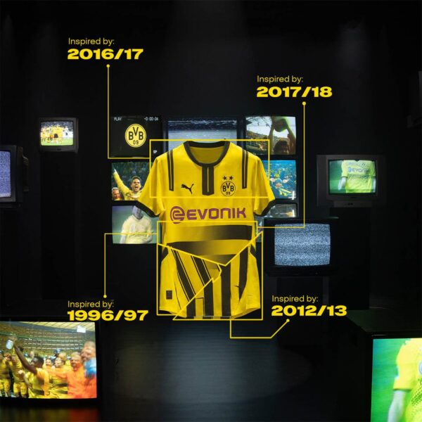 Camisa Copas Borussia Dortmund Home Versão Jogador 24/2025 Puma - Imagem 3