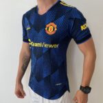 Camisa Manchester United Third Versão Jogador Cristiano Ronaldo 7 CR7 21/2022 Adidas - Imagem 8