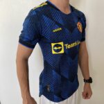 Camisa Manchester United Third Versão Jogador Cristiano Ronaldo 7 CR7 21/2022 Adidas - Imagem 11