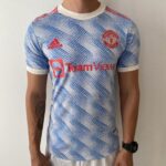 Camisa Manchester United Away Versão Jogador Cristiano Ronaldo 7 CR7 21/2022 Adidas - Imagem 2