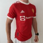 Camisa Manchester United Home Versão Jogador 21/2022 Adidas - Imagem 11
