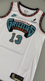Camiseta Regata Basquete NBA Swingman Memphis Grizzlies Jaren Jackson Jr. 13 Classic Edition Branca 2024/25 Nike - Imagem 17
