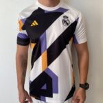 Camisa Real Madrid Pré-Jogo Versão Torcedor 24/2025 Adidas