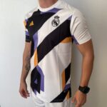 Camisa Real Madrid Pré-Jogo Versão Torcedor 24/2025 Adidas - Imagem 7