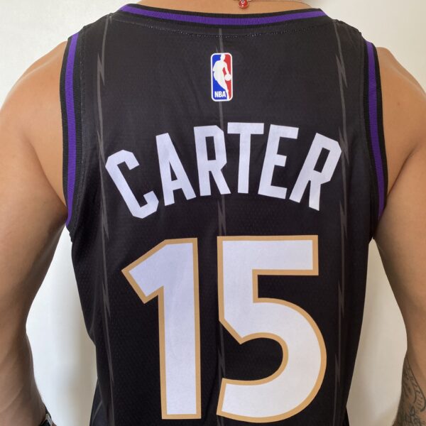 Camiseta Regata Basquete NBA Toronto Raptors City Edition 2025 Nike - Imagem 11