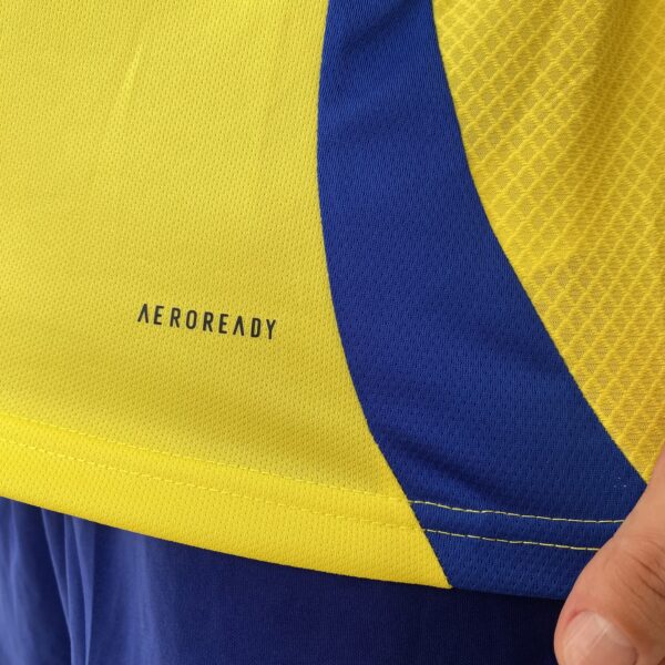 2025-04-08 16.05.35 Camisa Al Nassr Home Versão Torcedor Amarela 24/2025 Adidas - Imagem 10