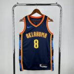 Camiseta Regata Basquete NBA OKC Oklahoma Thunder City Edition 2025 Nike - Imagem 11
