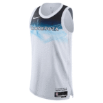 Camiseta Regata NBA Minnesota Timberwolves City Edition Swingman Branca 2025 Nike