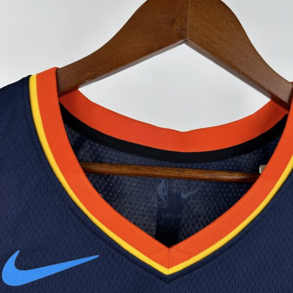 Camiseta Regata Basquete NBA OKC Oklahoma Thunder City Edition 2025 Nike - Imagem 3