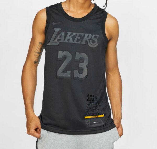 Camiseta Regata NBA Los Angeles Lakers MVP Black Nike - Imagem 1